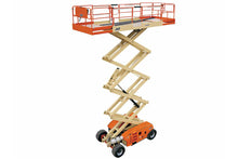 Load image into Gallery viewer, 43 ft, Gas/Diesel, Dual Fuel, Scissor Lift For Rent