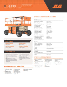 33 ft, Diesel, Dual Fuel, Engine Powered Scissor Lift For Sale