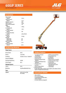 60 ft, Electric, Telescopic Boom Lift For Sale