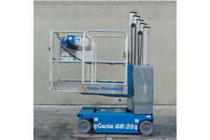 20 ft, 2,000 lb, Electric, Vertical Mast Lift For Rent