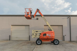 45 ft, Gas/Diesel, Dual Fuel, Articulating Boom Lift For Rent