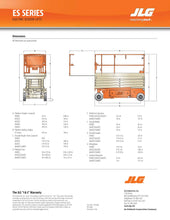 Load image into Gallery viewer, 26 ft, Electric, Scissor Lift For Rent