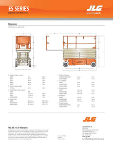 26 ft, Electric, Scissor Lift For Rent