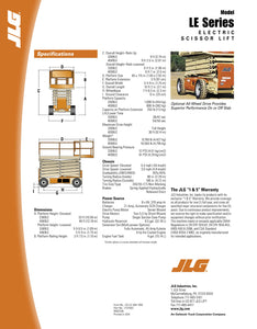 40 ft, Electric, Scissor Lift For Sale